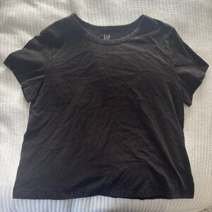 GAP Women's Classic Black Tee